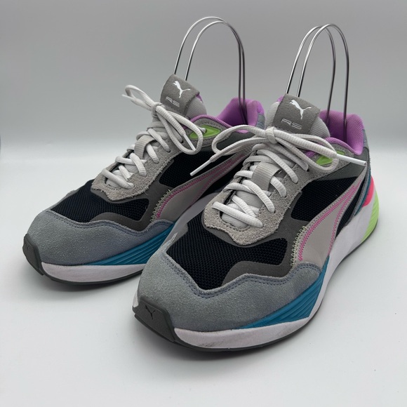 Rare Puma RS Metric Black Mauve  Size 8 390078-07 - Picture 7 of 16